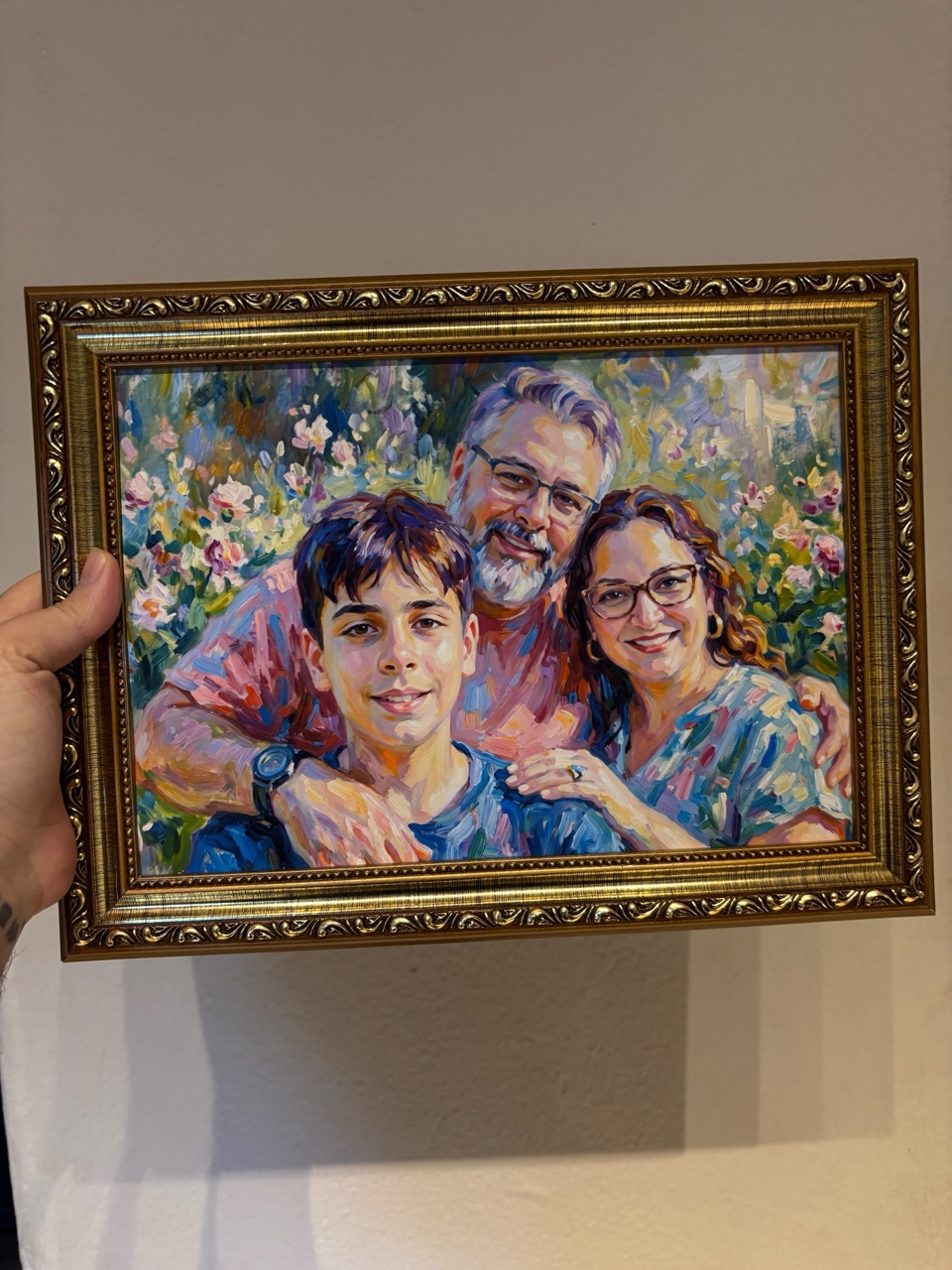 Retrato impresso entregue — Atelier Digital by Malta