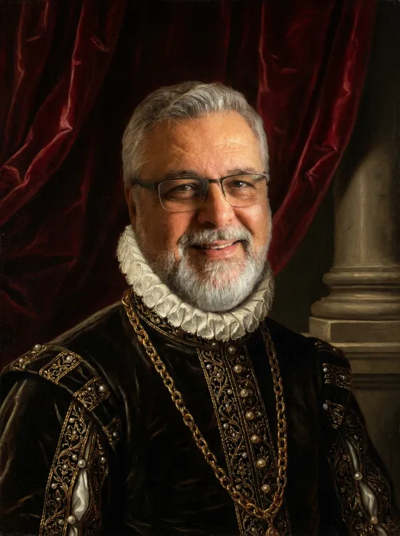 Exemplo Pintura de Rei